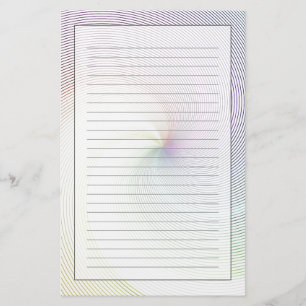 Abstrakte Linien 8 Briefpapier