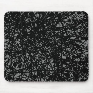 Abstrakte Linien - grau Mousepad