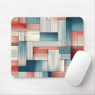 Abstrakte Linien in Harmonie Mousepad
