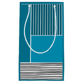 Abstrakte Linien Kleine Geschenktüte