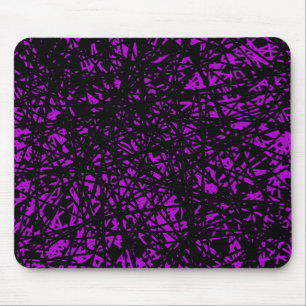 Abstrakte Linien - Lila Mousepad