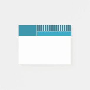 Abstrakte Linien Post-it Klebezettel