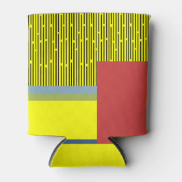 Abstrakte Linien und Rechtecke Dosenkühler