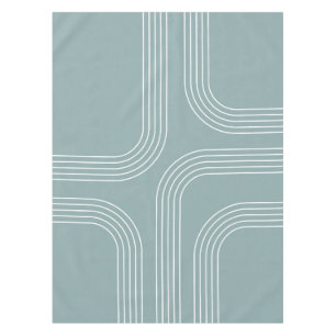 Abstrakte Linienkunst aus dem Mittelalter Tischdecke