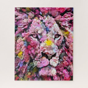 Abstrakte Löwe   Herausforderung Hard Jigsaw Puzzle