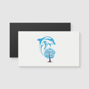 Abstrakte Magnetkarten für den Dolphin Magnetkarte