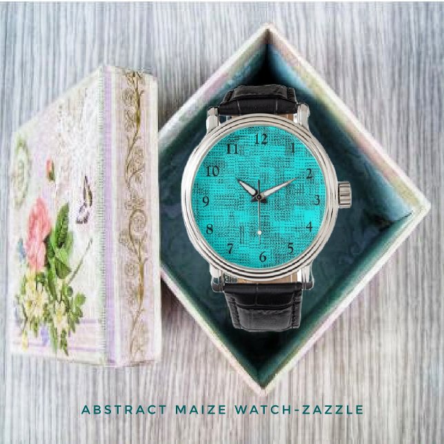 Abstrakte Maiwache Armbanduhr (Von Creator hochgeladen)