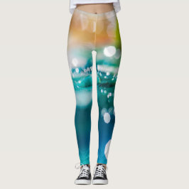 Abstrakte Makro-Leggings Leggings