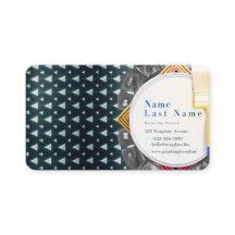 Abstrakte Maler Moderne Visitenkarte