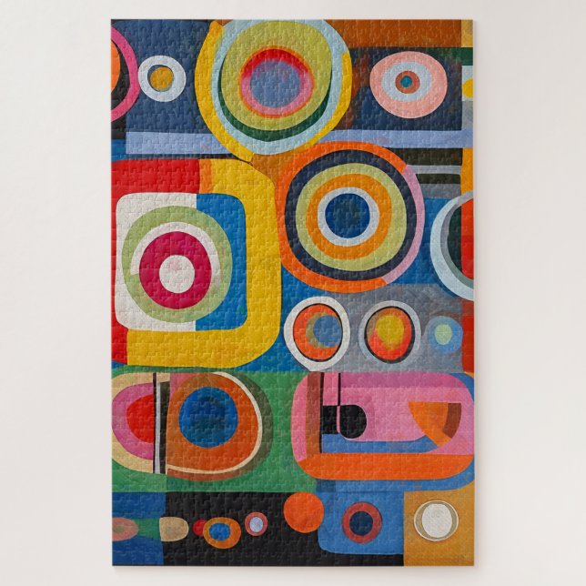 Abstrakte Malerei 1014 Stück Jigsaw Puzzle (Vertikal)