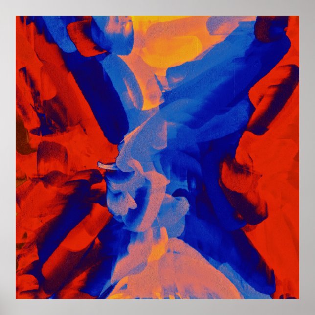 Abstrakte Malerei | Abstrakt Art. 10 Poster (Vorne)