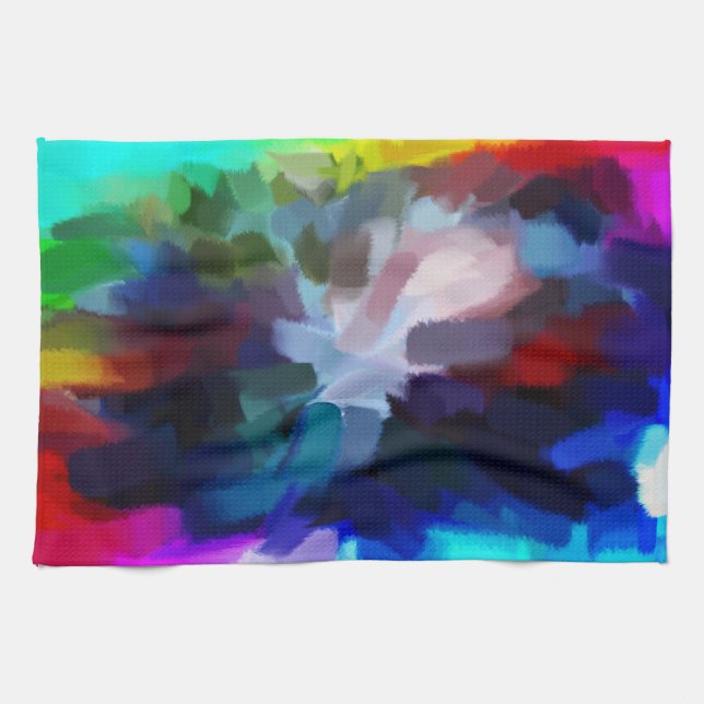 Abstrakte Malerei | Abstrakt Art. 5 Handtuch (Horizontal)