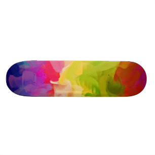Abstrakte Malerei   Abstrakt Art. 7 Skateboard