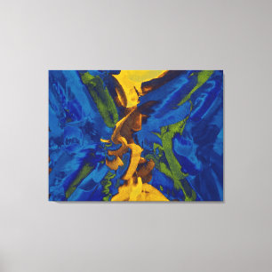 Abstrakte Malerei Abstrakt Art. 9 Leinwanddruck