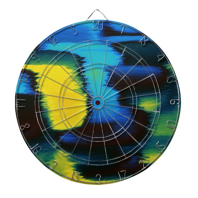 Abstrakte Malerei | Abstrakt Artikel 26 Dartscheibe (vorne)