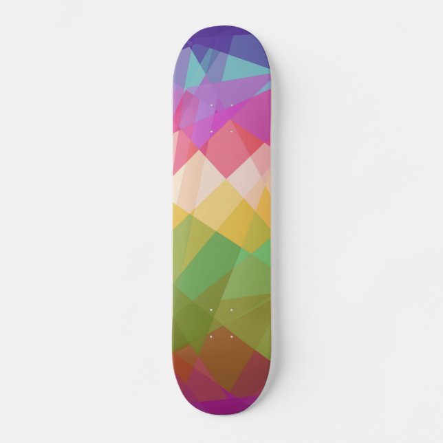 Abstrakte Malerei | Abstrakte Kunst Skateboard (Vorderseite)