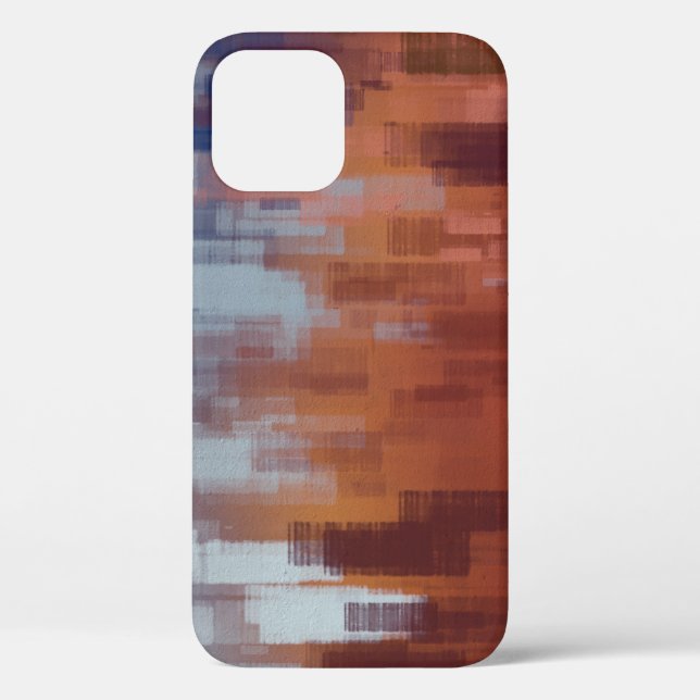 Abstrakte Malerei, bunte Betonwand. Case-Mate iPhone Hülle (Rückseite)