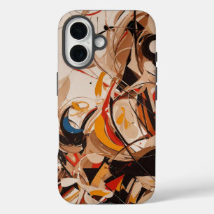 Abstrakte Malerei iPhone 16 Hülle