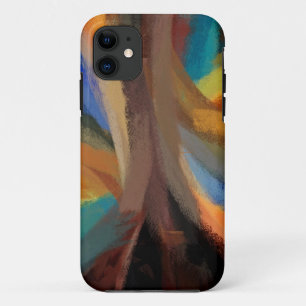 Abstrakte Malerei   Dynamische Farben 4 iPhone 11 Hülle