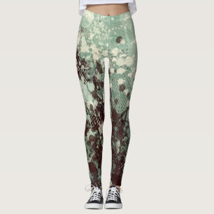 Abstrakte Malerei "Faoileag air laimrig" Leggings