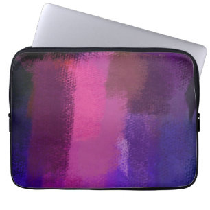 Abstrakte Malerei   Farbige Abstrakte Art. 11 Laptopschutzhülle
