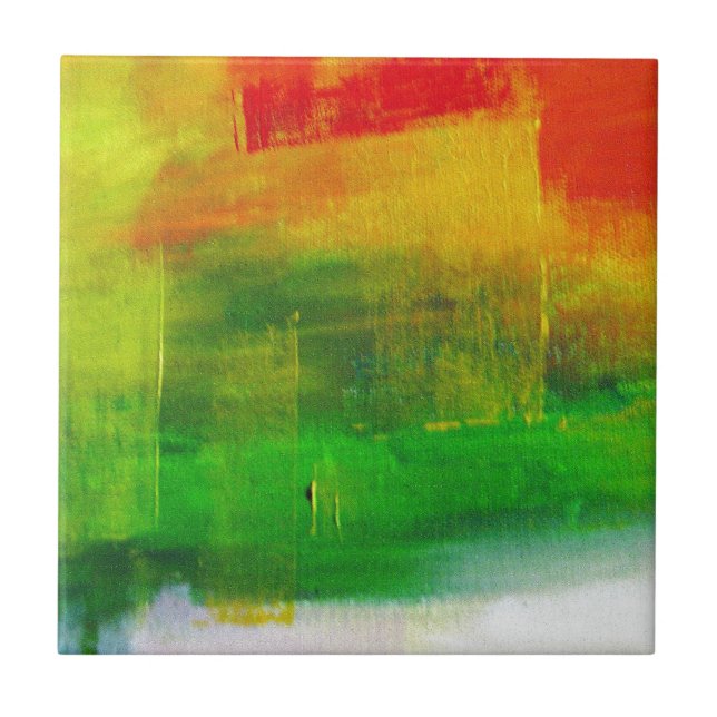 Abstrakte Malerei Fliese (Vorderseite)