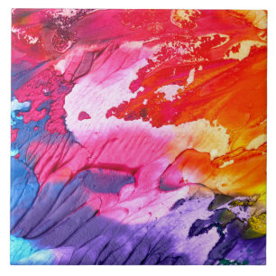 Abstrakte Malerei Fliese