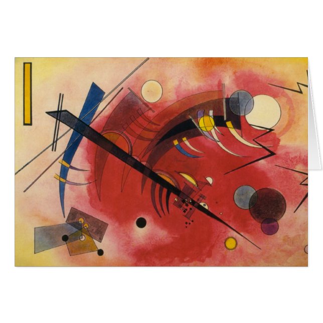 Abstrakte Malerei im Inneren (Vorderseite (Horizontal))