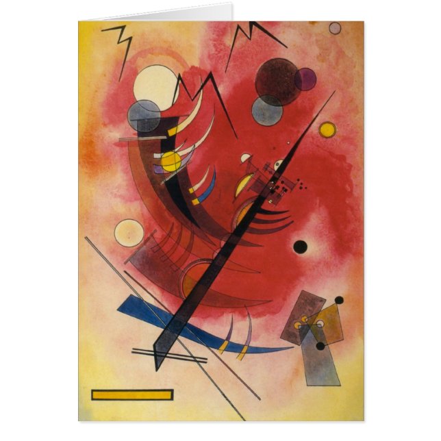 Abstrakte Malerei im Inneren (Vorne)