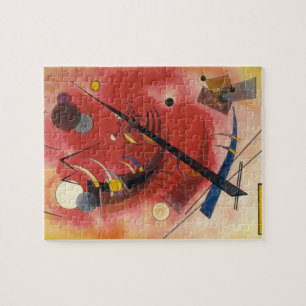 Abstrakte Malerei im Inneren Puzzle