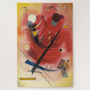 Abstrakte Malerei im Inneren Puzzle