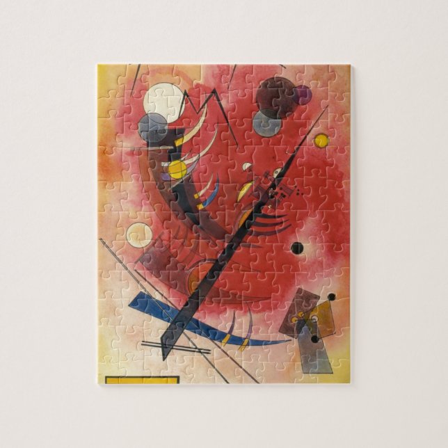 Abstrakte Malerei im Inneren Puzzle (Vertikal)