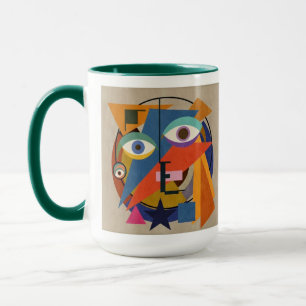 Abstrakte Malerei - Kandinsky Personalisiert Tasse