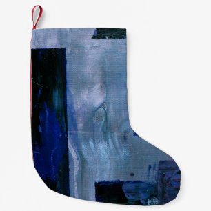 Abstrakte Malerei Kleiner Weihnachtsstrumpf