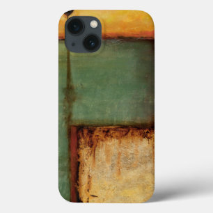 Abstrakte Malerei mit Klavier-Schlüsseln iPhone 13 Hülle