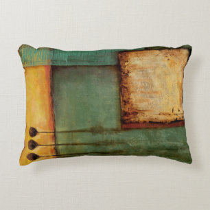 Abstrakte Malerei mit Klavier-Schlüsseln Dekokissen