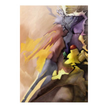 Abstrakte Malerei Nr. 1 Verlassen vom Set von 2 Ku