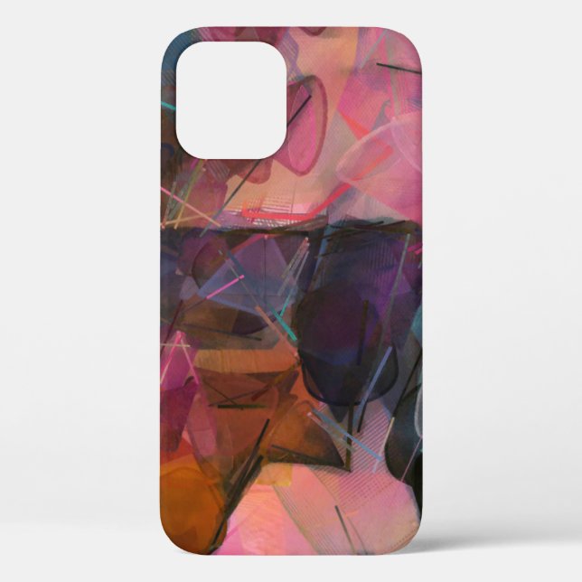 Abstrakte Malerei. Ölmalerei. Moderner Impressioni Case-Mate iPhone Hülle (Rückseite)