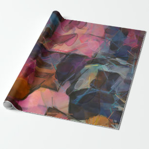 Abstrakte Malerei. Ölmalerei. Moderner Impressioni Geschenkpapier
