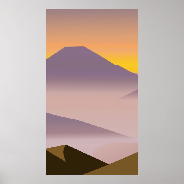 Abstrakte Malerei Poster (Vorne)