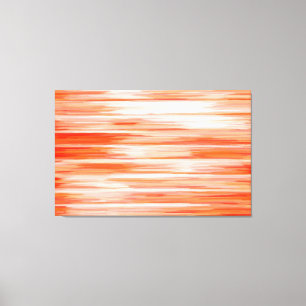 Abstrakte Malerei   Retro Orange18 Leinwanddruck