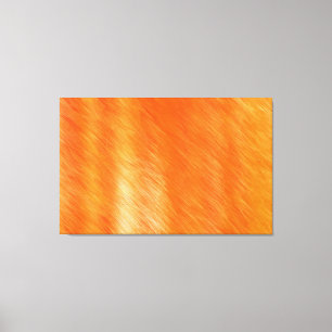 Abstrakte Malerei   Retro Orange 17 Leinwanddruck