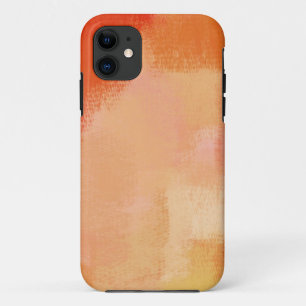 Abstrakte Malerei Vintage Orange 21 Case-Mate iPhone Hülle
