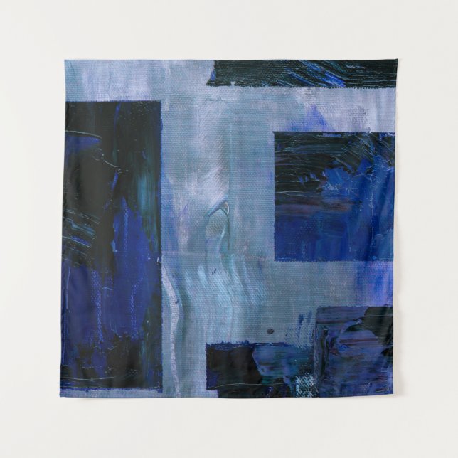 Abstrakte Malerei Wandteppich (Vorderseite)