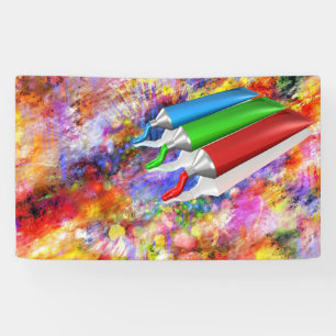 Abstrakte Malerin Banner