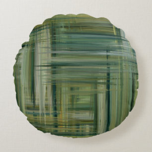 Abstrakte Malfarben #88 Rundes Kissen