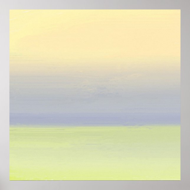 abstrakte Malkunst Poster (Vorne)