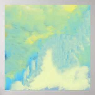 abstrakte Malkunst Poster