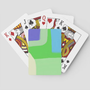 abstrakte Malkunst Spielkarten