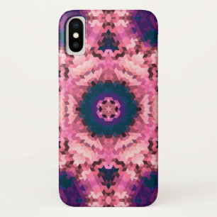 Abstrakte Mandala-Kaleidoskop-Rundformen Case-Mate iPhone Hülle